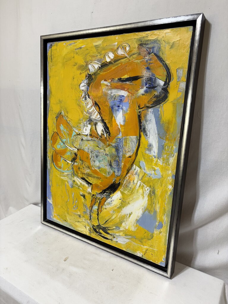 Aros GHO " Derechos del Pollo" 2001 Acrylic on Canvas
