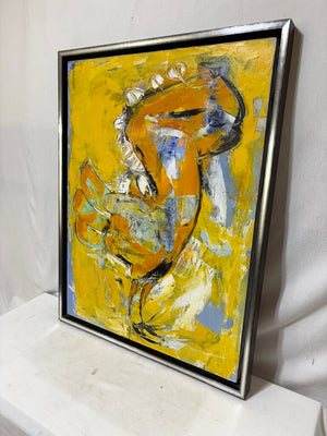 Aros GHO " Derechos del Pollo" 2001 Acrylic on Canvas