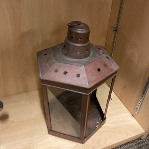 Copper Candle Lantern