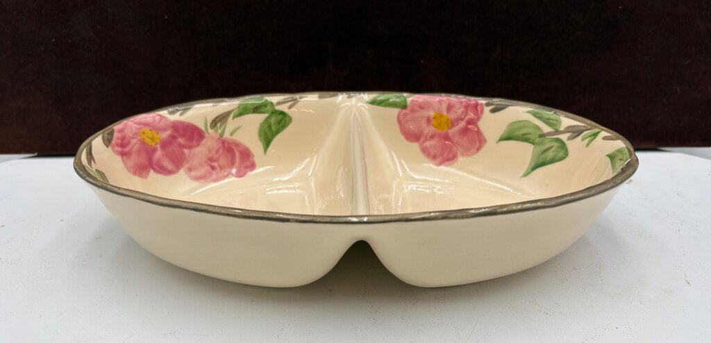 Franciscan Desert Rose England Oval Double Sided Serving Dish