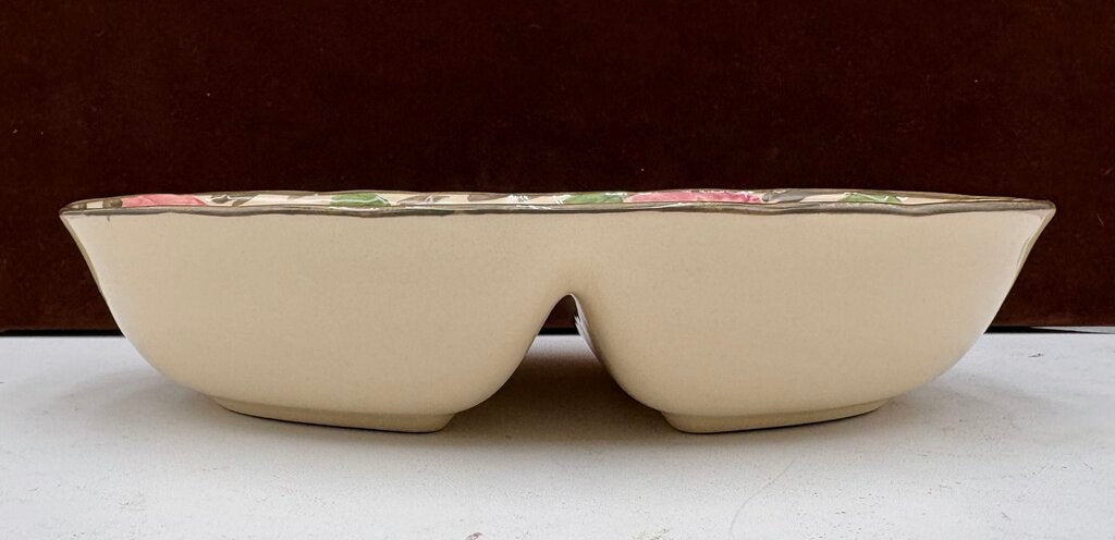 Franciscan Desert Rose England Oval Double Sided Serving Dish