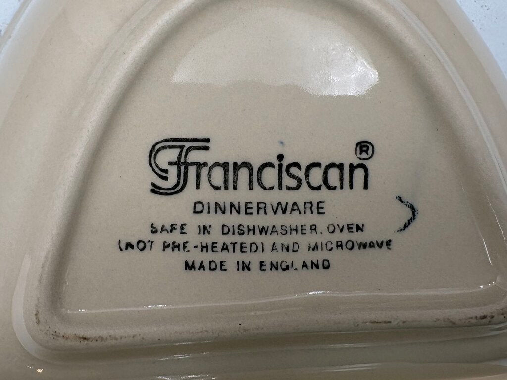 Franciscan Desert Rose England Oval Double Sided Serving Dish