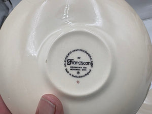 Franciscan Desert Rose England Teacup & Saucer Set (12Pcs)