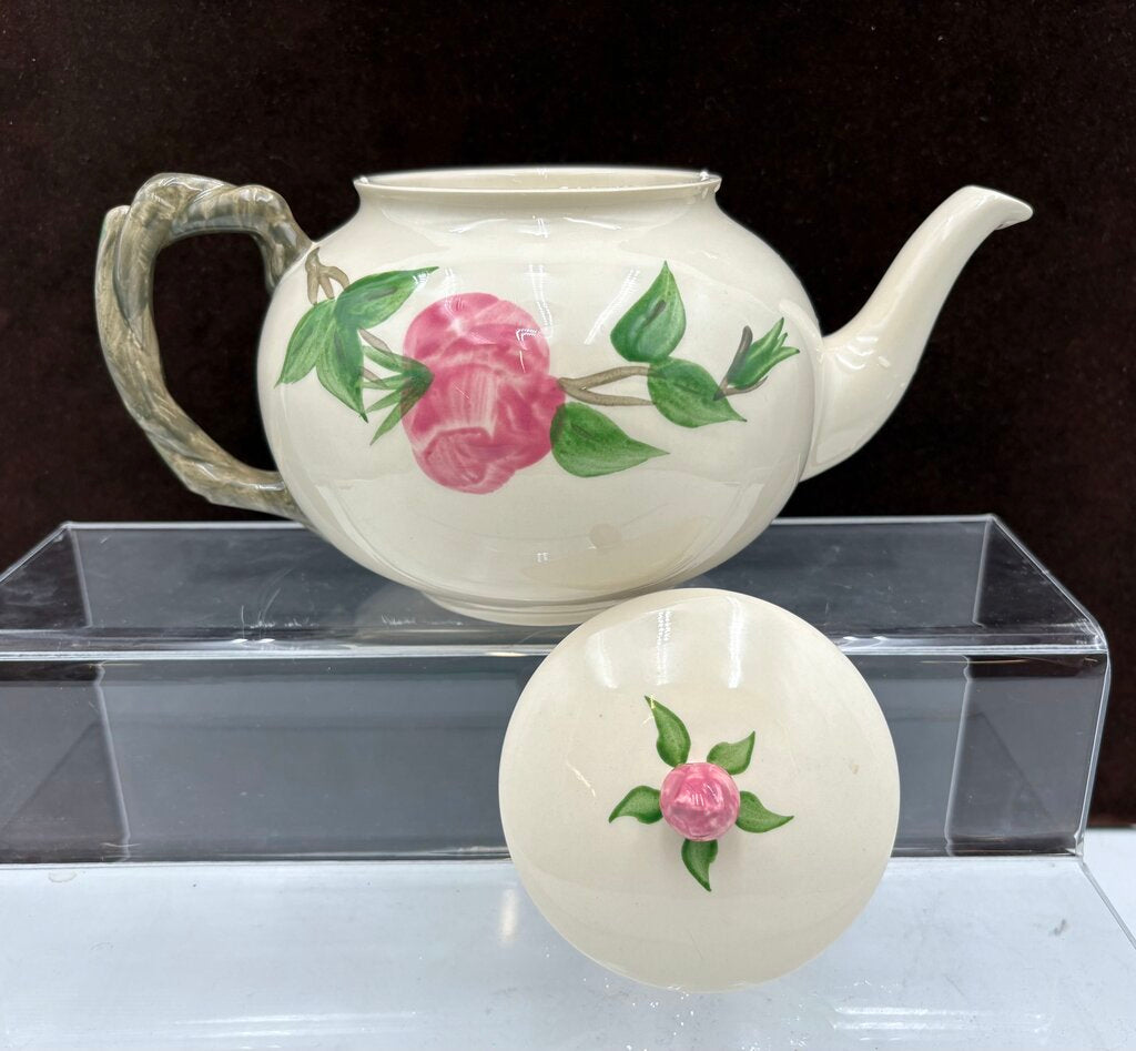 Franciscan Desert Rose England Lidded Teapot 32oz. (2 Pcs)
