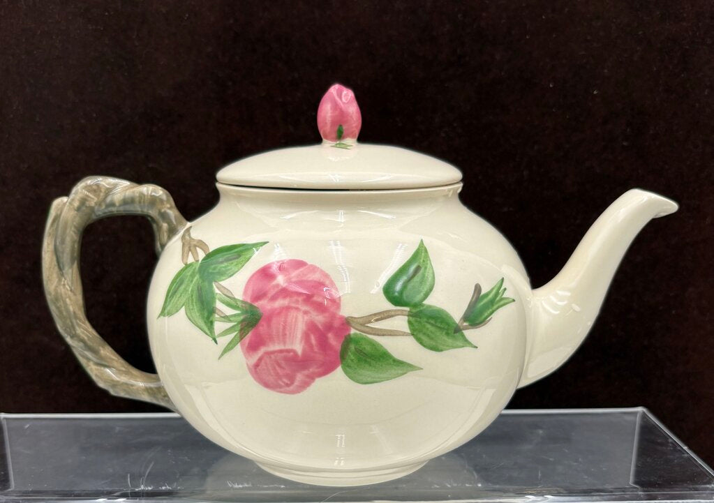 Franciscan Desert Rose England Lidded Teapot 32oz. (2 Pcs)