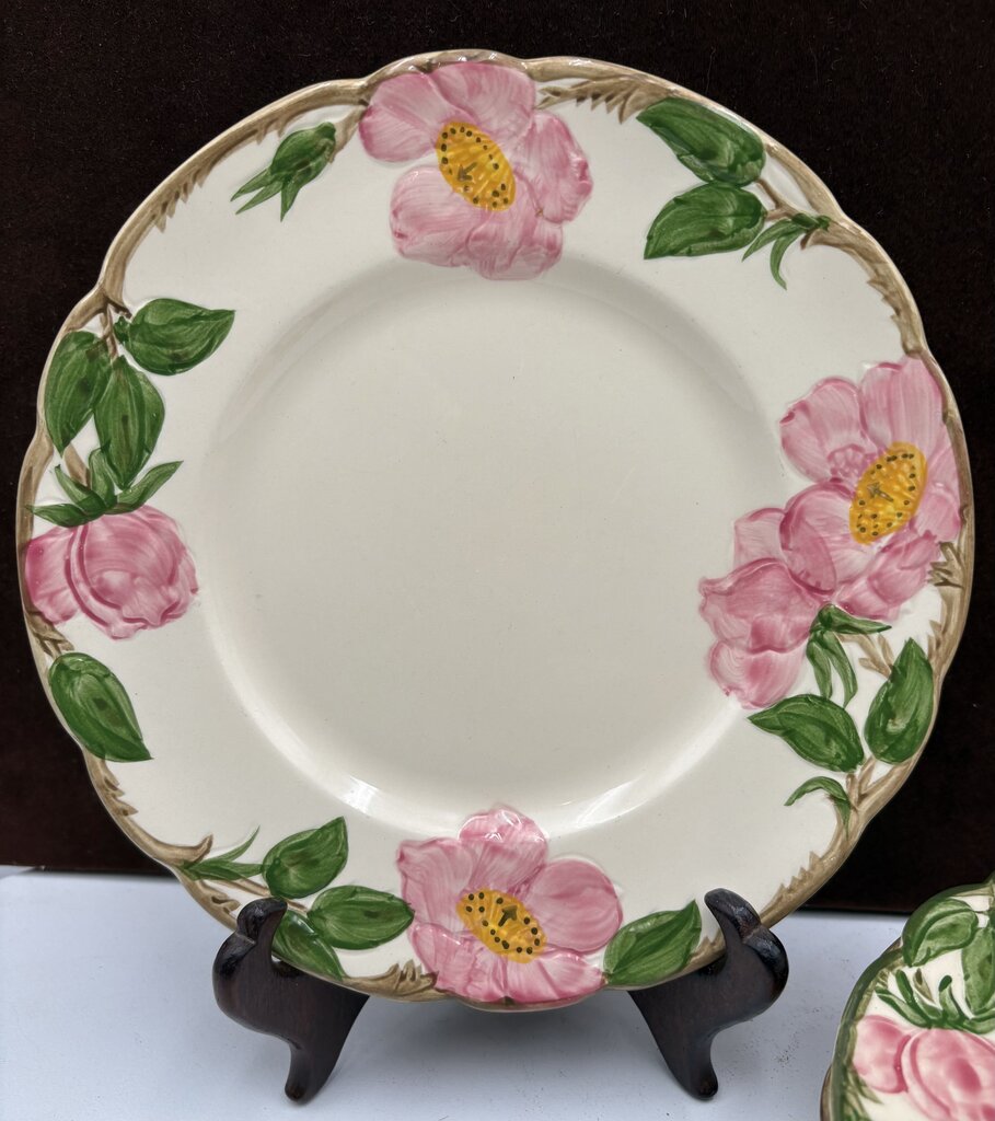 Vintage Franciscan Desert Rose USA California Salad Plate 8"