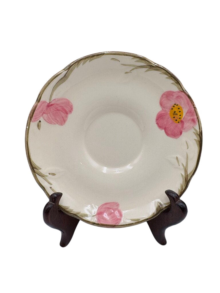 Vintage Franciscan Desert Rose USA California Saucer 5.75" by Miss Daisy's Consignment & Auction House