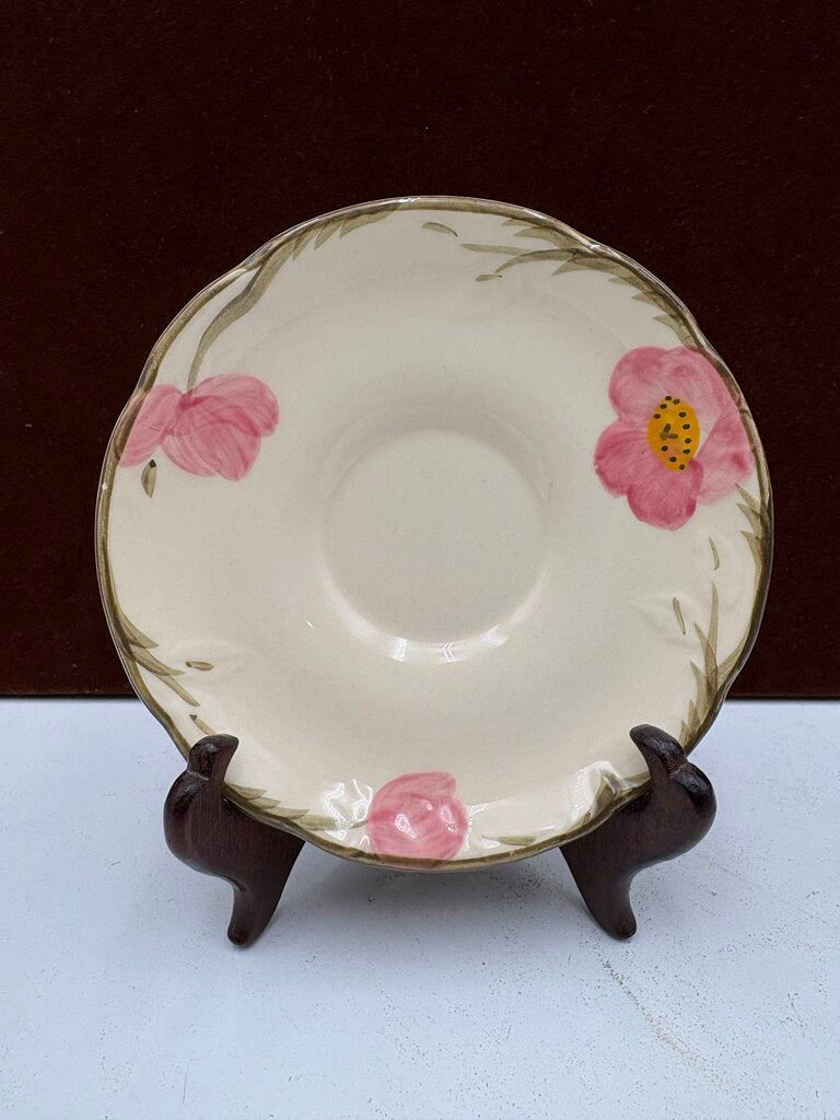 Vintage Franciscan Desert Rose USA California Saucer 5.75"