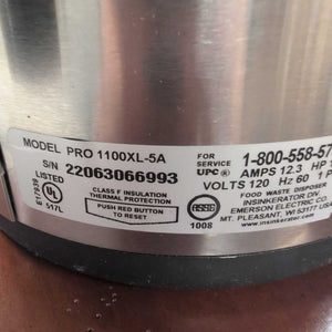 InSinkErator-PRO1100XL-Garbage Disposal -Org 599.00
