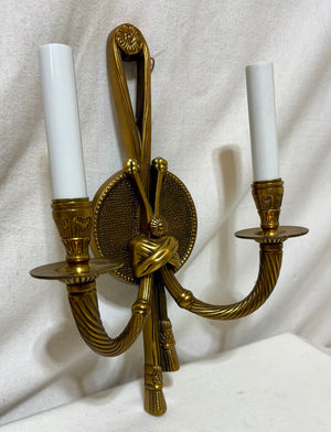 Minka Metropolitan 2 Light Brass Wall Sconce