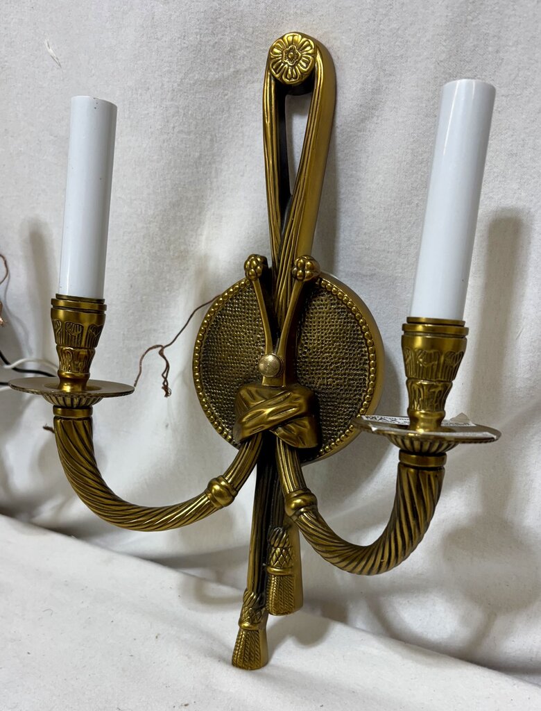 Minka Metropolitan 2 Light Brass Wall Sconce
