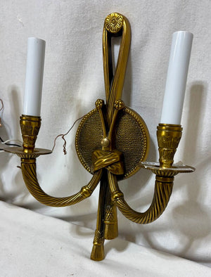 Minka Metropolitan 2 Light Brass Wall Sconce