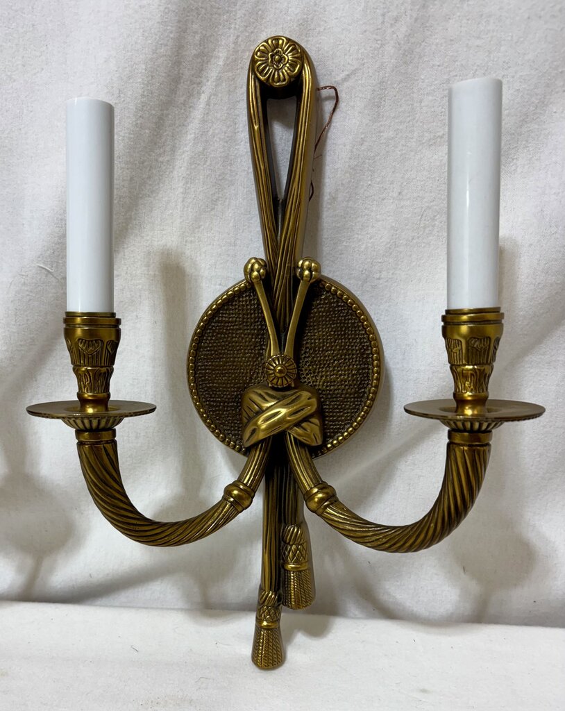 Minka Metropolitan 2-Light Wall Sconce Brass
