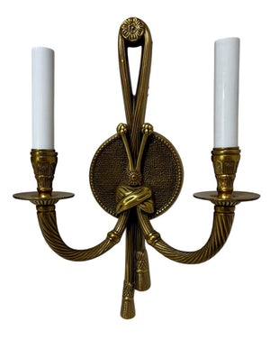 Minka Metropolitan 2 Light Brass Wall Sconce