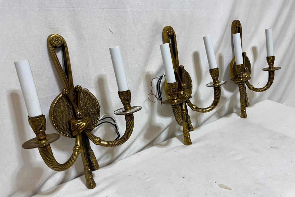 Minka Metropolitan 2 Light Brass Wall Sconce