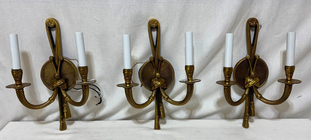 Minka Metropolitan 2 Light Brass Wall Sconce