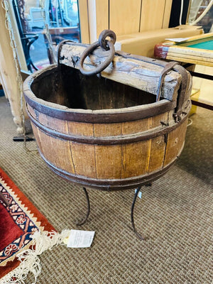 Antique Chinese Water Well Bucket