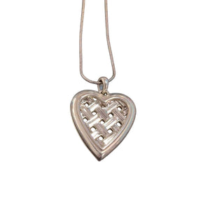 Brighton Love Cage Crystal Heart Necklace by Miss Daisy's Consignment & Auction House