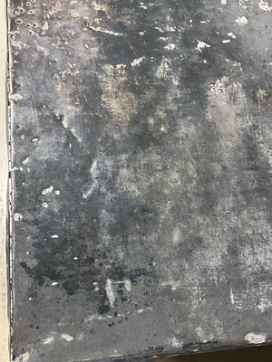 Green Distressed Wood Metal Lift-Top Cabinet 26.5x41x32.5