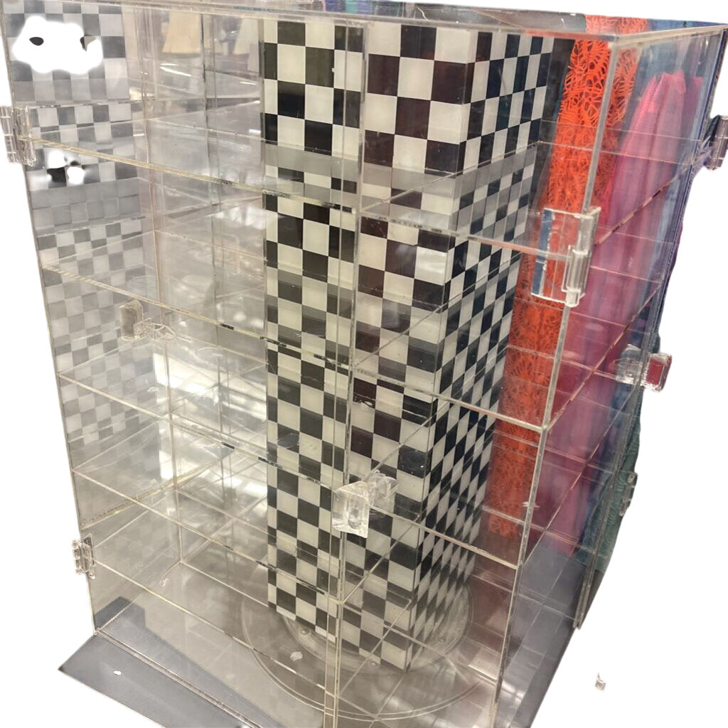 Acrylic Model 20 Car Spinning Display Case 1/18