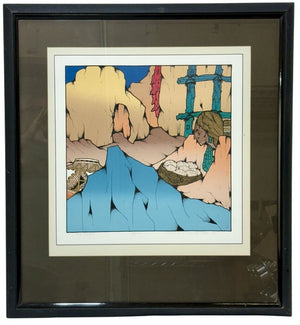 Amado Murilio Pena Jr. "Home" LTD Serigraph #42/65 Signed by Miss Daisy's Consignment & Auction House