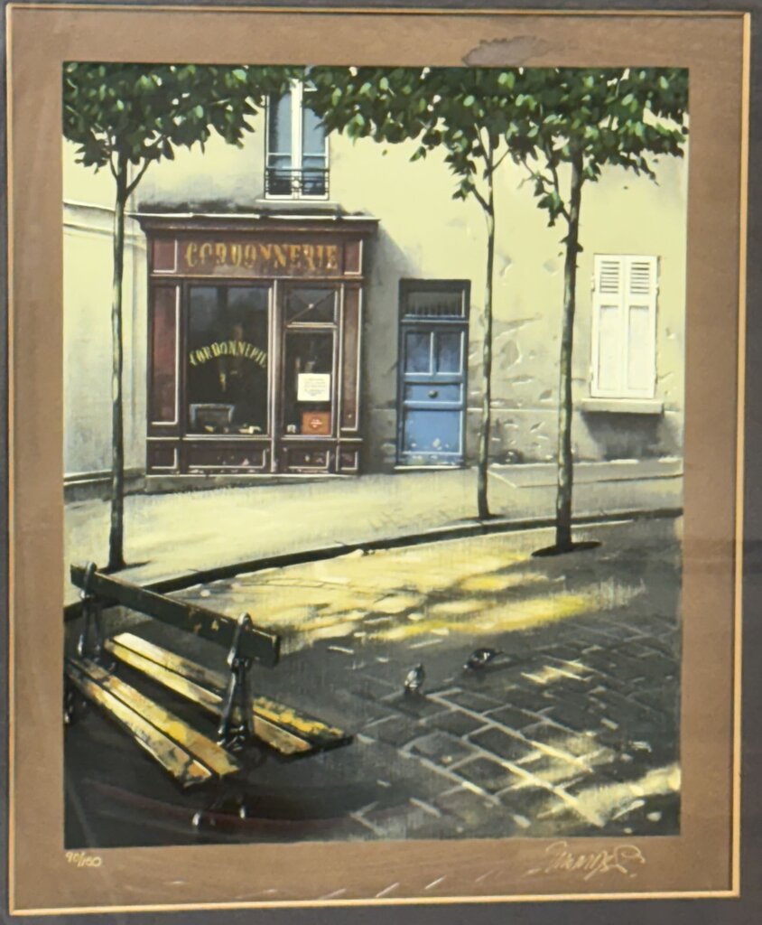 Thomas Pradzynski "Cordonnerie" LTD #90/150 Series on Brown Paper Hand Signed
