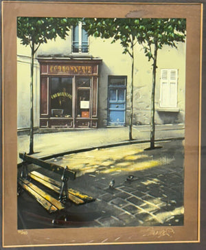 Thomas Pradzynski "Cordonnerie" LTD #90/150 Series on Brown Paper Hand Signed