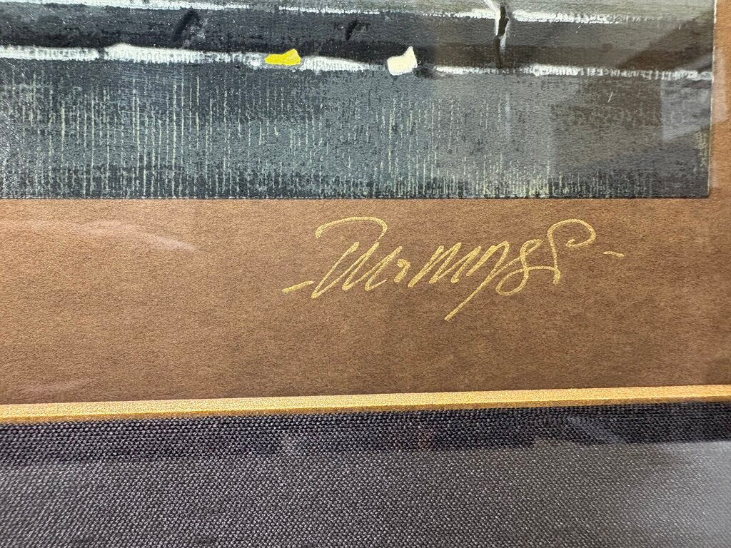 Thomas Pradzynski "Atelier de Poterie" LTD #90/150 Series on Brown Paper Hand Signed
