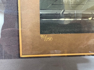 Thomas Pradzynski "Atelier de Poterie" LTD #90/150 Series on Brown Paper Hand Signed