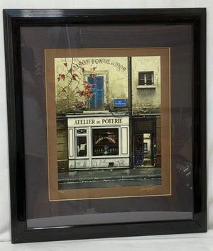 Thomas Pradzynski "Atelier de Poterie" LTD #90/150 Series on Brown Paper Hand Signed