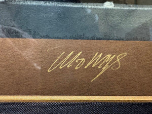 Thomas Pradzynski "Vins Fins Cafe" LTD #90/150 Series on Brown Paper Hand Signed