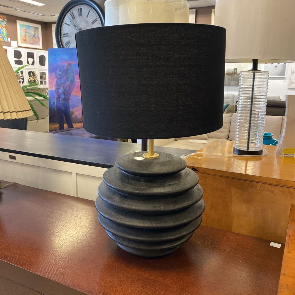 Regina Andrew Black Birch Accordion Table Lamp