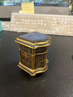 Lenwile Ardalt Artware Ceramic Trinket Box