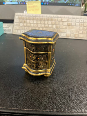 Lenwile Ardalt Artware Ceramic Trinket Box