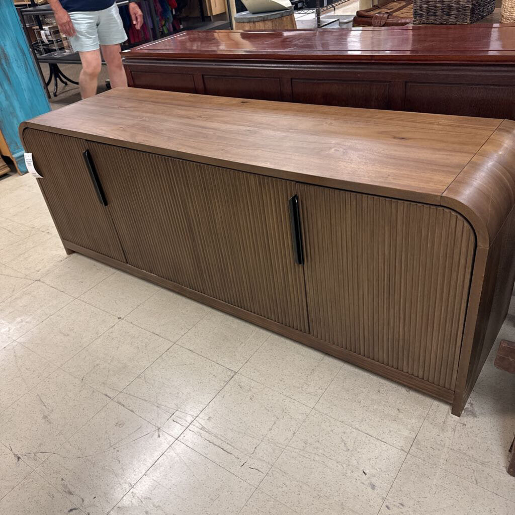 Joybird Adele Brown Waterfall Sideboard