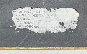 Augustus V.M. Higginson "Microchip Deities" Mixed Media 1997