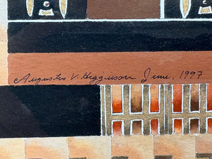 Augustus V.M. Higginson "Microchip Deities" Mixed Media 1997