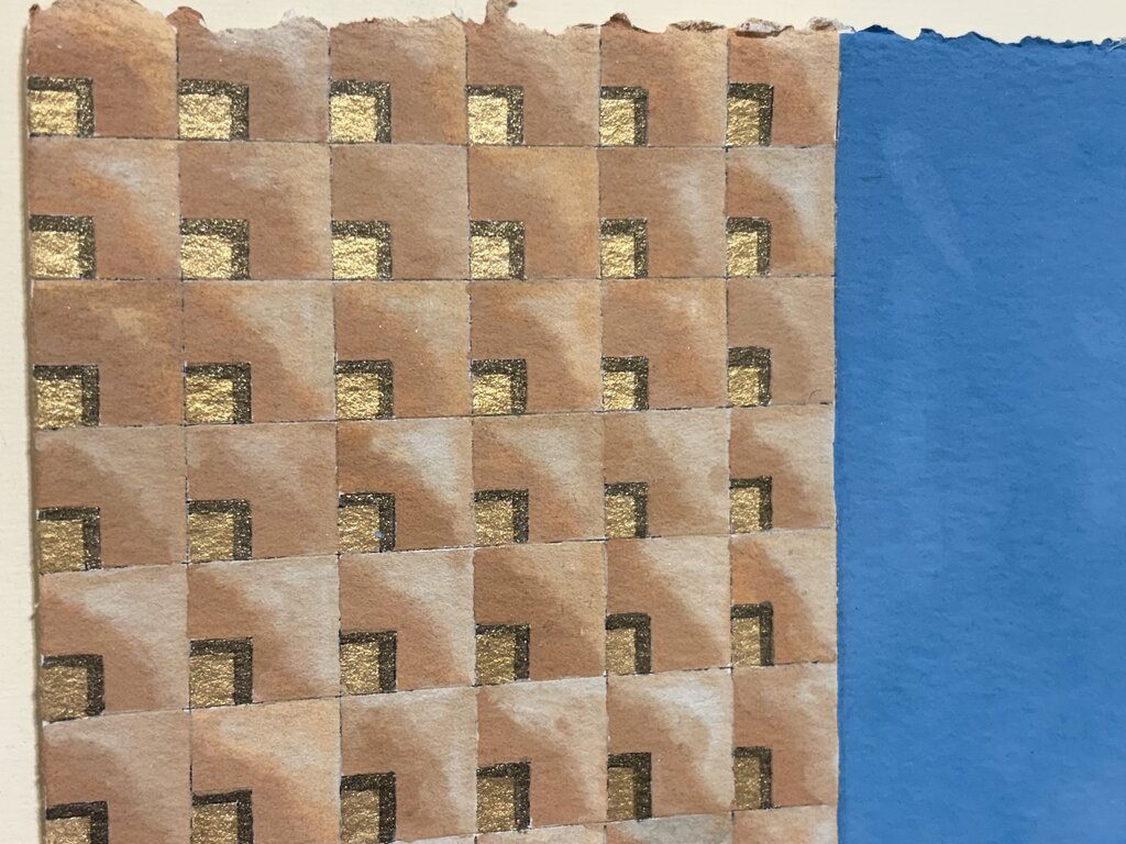Augustus V.M. Higginson "Microchip Deities" Mixed Media 1997