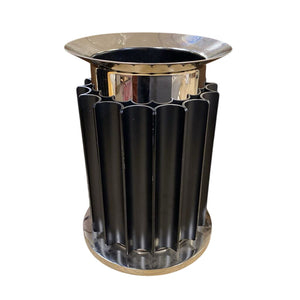 Flos Taccia Table Lamp Base Matte Black Metal