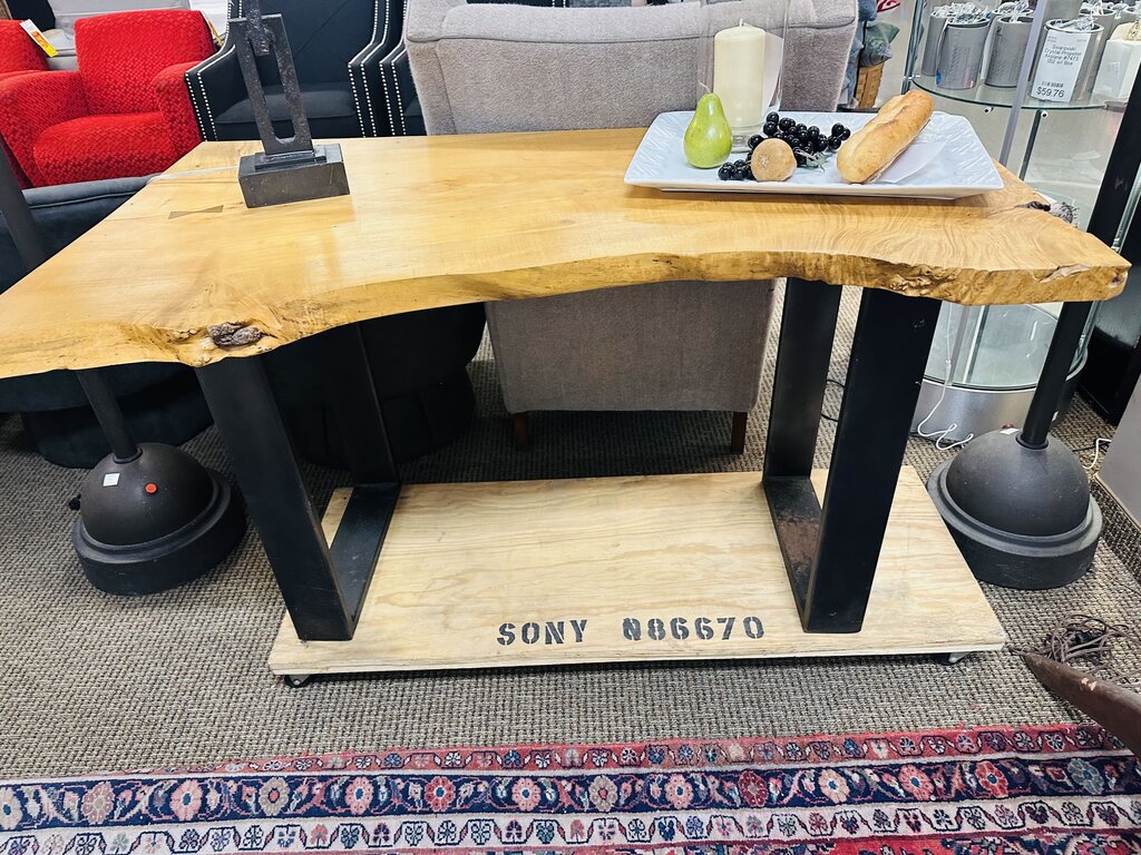 Live Edge Console Table 53x31x34