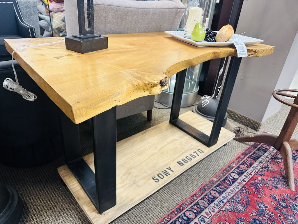Live Edge Console Table 53x31x34