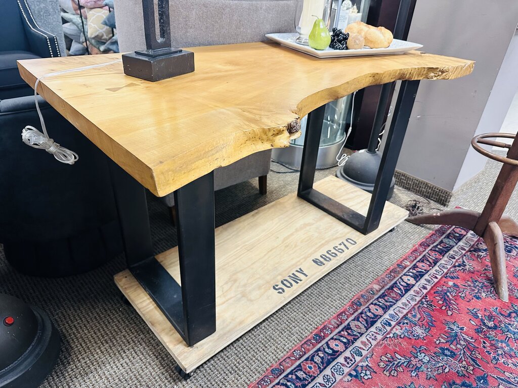Live Edge Console Table 53x31x34
