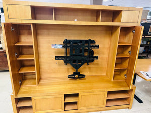 Ethan Allen Solid Wood Media Cabinet 80x20x70