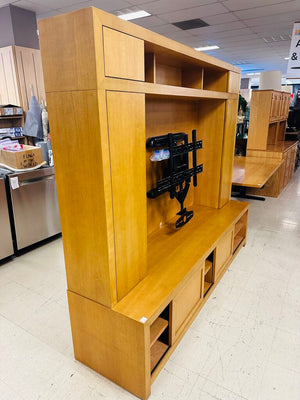Ethan Allen Solid Wood Media Cabinet 80x20x70