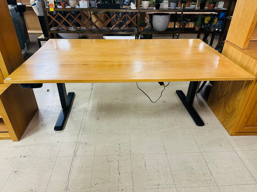 Adjustable Height Work Table orig. $1800(42x72) by Miss Daisy's Consignment & Auction House
