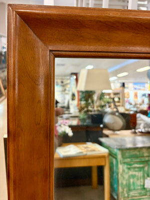 Ethan Allen Baumritter Maple Frame Wall Mirror