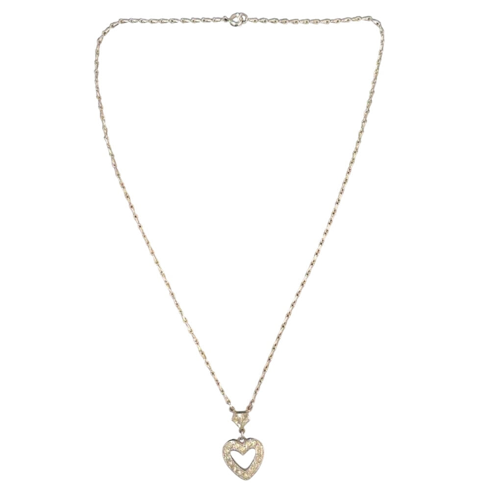 Vintage Heart Pendant on Chain by Miss Daisy's Consignment & Auction House