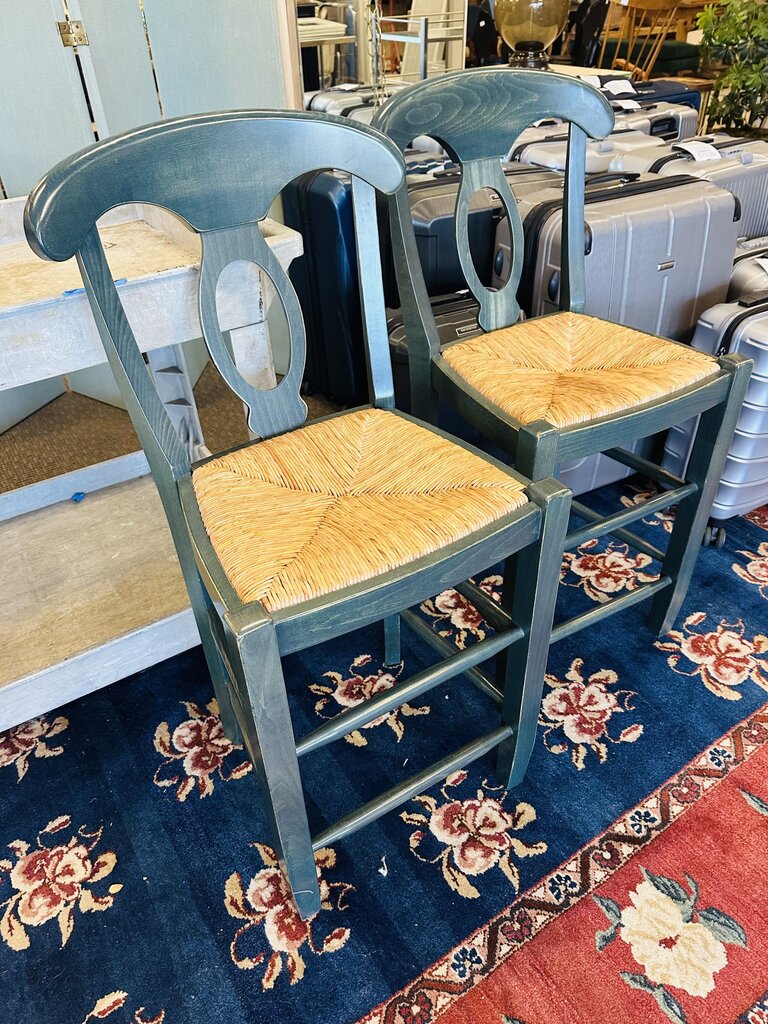 Pottery Barn Napoleon Stools (pair)