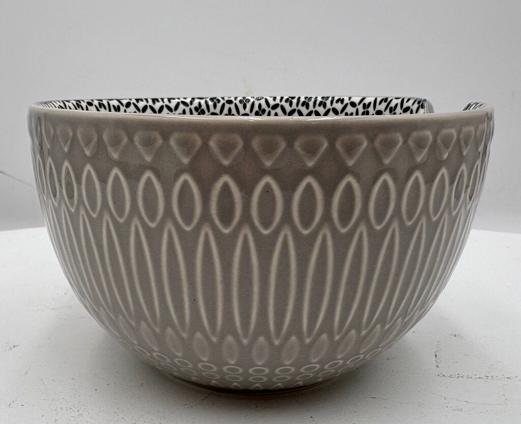 Signature Housewares Inc. Green Patterned Noodle Bowl 24oz.