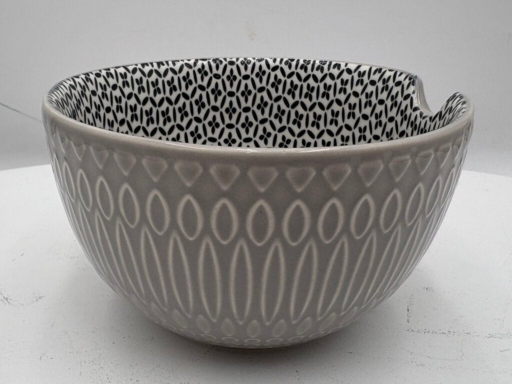 Signature Housewares Inc. Green Patterned Noodle Bowl 24oz.